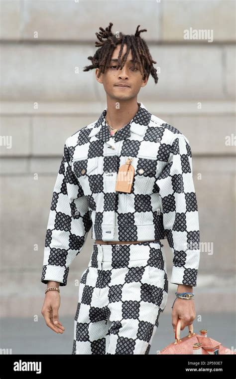 jaden smith modeling louis vuitton 2023|Jaden Smith paris fashion week.